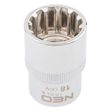 Nasadni ključ s utorom 1/2", 18 mm