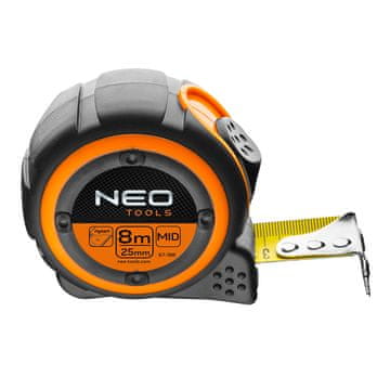 slomart Mjerna traka NEO TOOLS 8m x 25mm, čelična, magnet