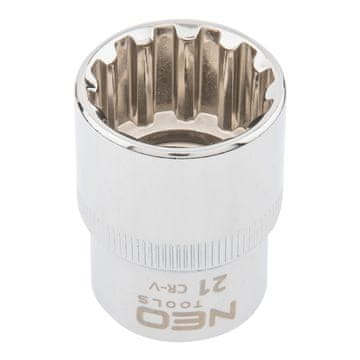 Nasadni ključ s utorom 1/2", 21 mm