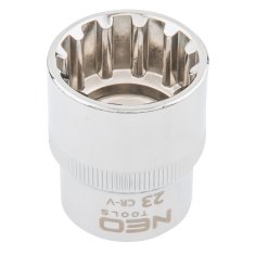 Nasadni ključ s utorom 1/2", 23 mm