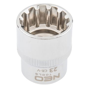 Nasadni ključ s utorom 1/2", 23 mm