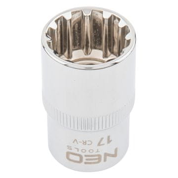 Nasadni ključ s utorom 1/2", 17 mm