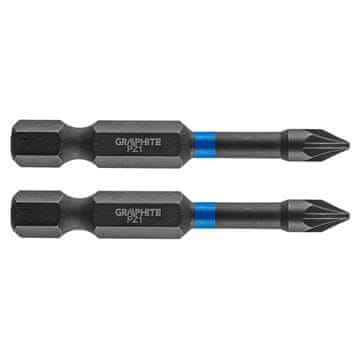 slomart GRAPHITE Udarni bit PZ1 x 50 mm, 2 kom.