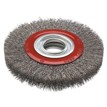 Topex Žičana disk četka 125 x 20 mm, INOX