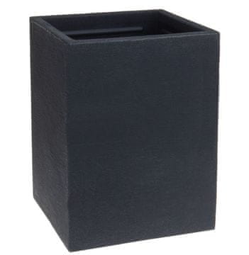 ProGarden Vanjski saksija od 30 cm s betonskim efektom, antracit