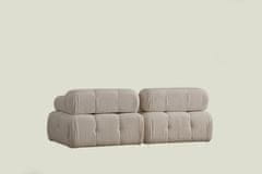 Atelier Del Sofa Dvosjed, Doblo 2 Seater ( L1-1R) Cream Bouclette