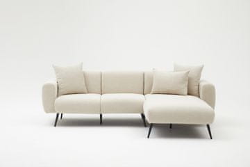 Atelier Del Sofa Kutna garnitura, Side Right - Cream
