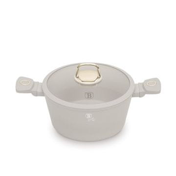 Berlingerhaus Lonac s poklopcem s titanskim premazom BH-8071 24 cm Sahara Collection