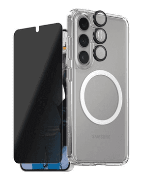 PanzerGlass 3-u-1 komplet za privatnost za Samsung Galaxy S25