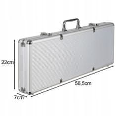 Kruzzel XXL Texas Holdem poker set od 500 žetona od aluminija. kofer
