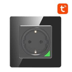 Avatto Smart Wifi Wall Outlet 16A Tuya Black Alexa Google Assistant