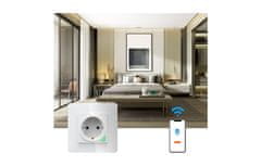Avatto Smart Wifi Wall Outlet 16A Tuya White Alexa Google Assistant