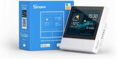 Sonoff Zidni wifi prekidač i termostat lcd touch bijeli ewelink alexa google asistent