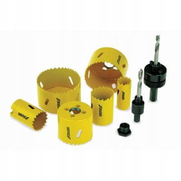 Dedra Bimetalni set univerzalnih pila za rupe 22-68mm