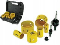 Dedra Bimetalni set univerzalnih pila za rupe 22-68mm