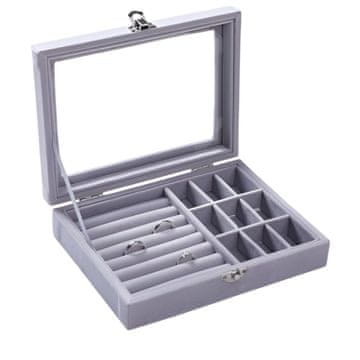 LIVEFY kutija za nakit Charm, siva