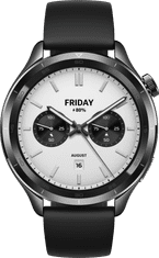 Xiaomi Watch S4 pametni sat, crni