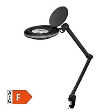 Goobay povećalo 1,75x 8W 650lm LED crna radna stolna svjetiljka