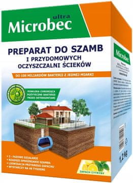 BROS Priprema za septičke jame i uređaje za pročišćavanje otpadnih voda Limun 1,2 kg
