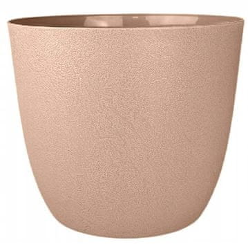 Form-Plastic Eko tegla za cvijeće mliječni kakao 12x12,8 cm ekološka eco Turo