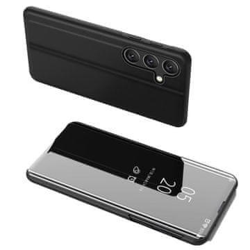 MG Clear View preklopna maska za Samsung Galaxy S25 Ultra, crno