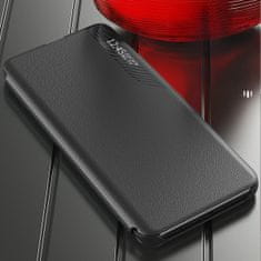 MG Eco Leather View preklopna maska za Samsung Galaxy S25, plava