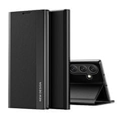 MG Sleep Case Pro preklopna maska za Samsung Galaxy S25 Plus, crno