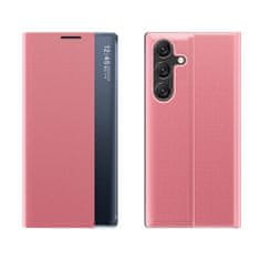 MG Sleep Case preklopna maska za Samsung Galaxy S25, ružičasta