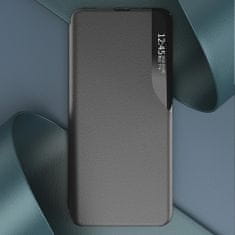 MG Eco Leather View preklopna maska za Samsung Galaxy S25, plava