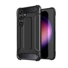 MG Hybrid Armor maska za Samsung Galaxy S25, crno
