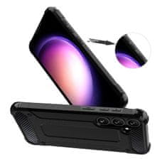 MG Hybrid Armor maska za Samsung Galaxy S25, crno