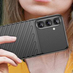 MG Thunder maska za Samsung Galaxy S25 Plus, crno