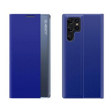 MG Sleep Case preklopna maska za Samsung Galaxy S25 Ultra, plava