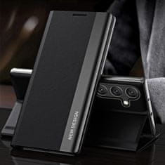 MG Sleep Case Pro preklopna maska za Samsung Galaxy S25 Plus, crno