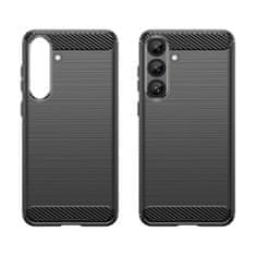 MG Carbon maska za Samsung Galaxy S25 Plus, crno