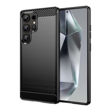 MG Carbon maska za Samsung Galaxy S25 Ultra, crno