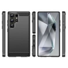 MG Carbon maska za Samsung Galaxy S25 Ultra, crno