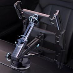 Tech-protect V4 Wind Dash držač tableta za auto, crni