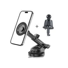 Tech-protect N58 MagSafe Dash Vent držač mobitela za auto, crno