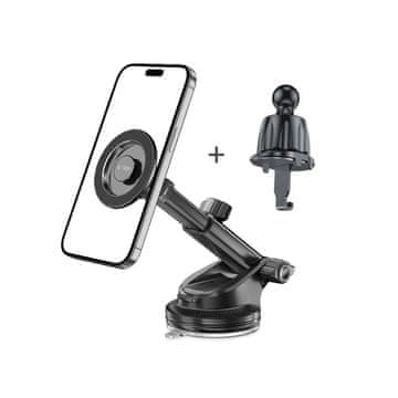 Tech-protect N58 MagSafe Dash Vent držač mobitela za auto, crno