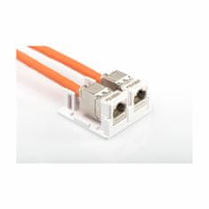 Digitus utičnica 2x RJ45 mini AT-AG 302A-WH