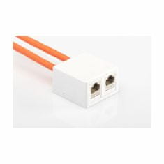Digitus utičnica 2x RJ45 mini AT-AG 302A-WH