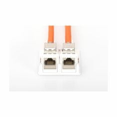 Digitus utičnica 2x RJ45 mini AT-AG 302A-WH