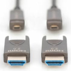 Digitus HDMI kabel AOC hibridni optički 10 m 4K 60Hz AK-330127-100-S