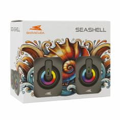 Baracuda zvučnici 2.0 crni BGSP-011 SEASHELL