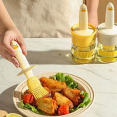 Cool Mango dozator ulja 2 komada (1 + 1 GRATIS) s ugrađenom četkom za precizno doziranje - Coolchef