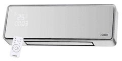 KEDO Keramička zidna grijalica WIFI s regulatorom, bijelo staklo, 2000W