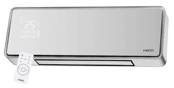 KEDO Grijač keramički zidni wifi kedo s menadžerom, White Glass, 2000W