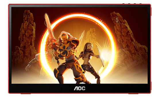 AOC 16G3 prijenosni monitor, FHD, 144Hz, USB-C