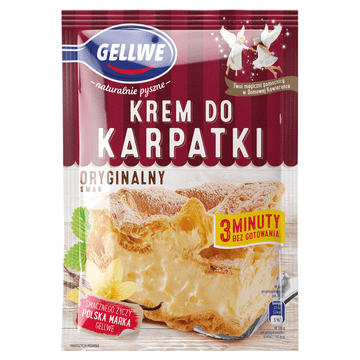 Gellwe krema za karpatke, originalni okus, 145 g